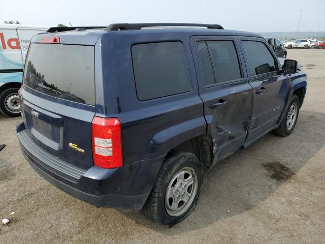 1C4NJRBB3GD659134 - 2016 JEEP PATRIOT SPORT BLUE photo 3