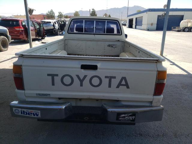 JT4RN55DXG0221293 - 1986 TOYOTA PICKUP 1/2 TON RN55 DLX WHITE photo 6