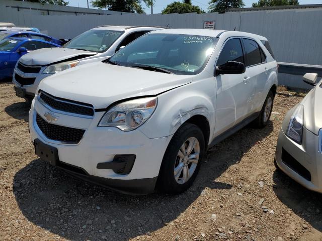 1GNFLCEK1DZ112358 - 2013 CHEVROLET EQUINOX LS WHITE photo 2