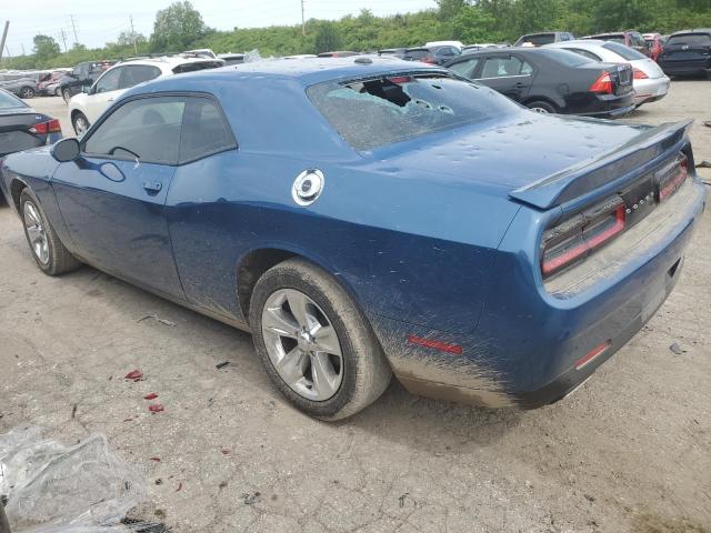 2C3CDZAG9MH627187 - 2021 DODGE CHALLENGER SXT BLUE photo 2