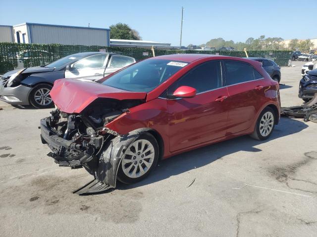 KMHD35LH2HU382135 - 2017 HYUNDAI ELANTRA GT RED photo 1