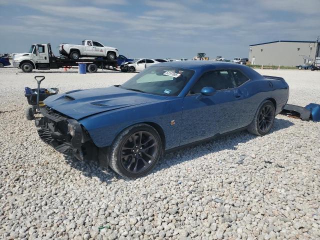 2C3CDZFJ4PH645170 - 2023 DODGE CHALLENGER R/T SCAT PACK BLUE photo 1