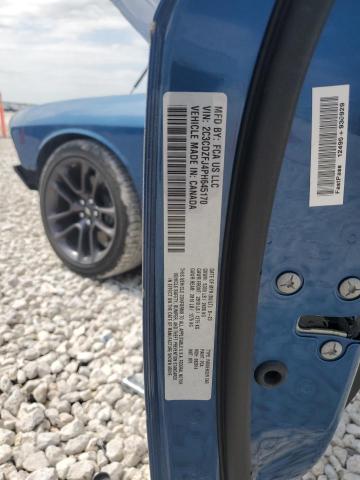 2C3CDZFJ4PH645170 - 2023 DODGE CHALLENGER R/T SCAT PACK BLUE photo 12