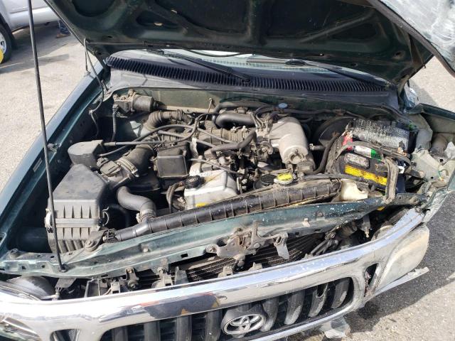 5TEGM92N81Z830775 - 2001 TOYOTA TACOMA DOUBLE CAB PRERUNNER GREEN photo 11