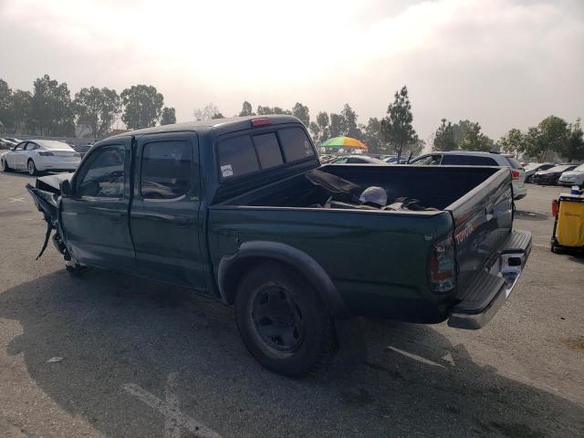 5TEGM92N81Z830775 - 2001 TOYOTA TACOMA DOUBLE CAB PRERUNNER GREEN photo 2
