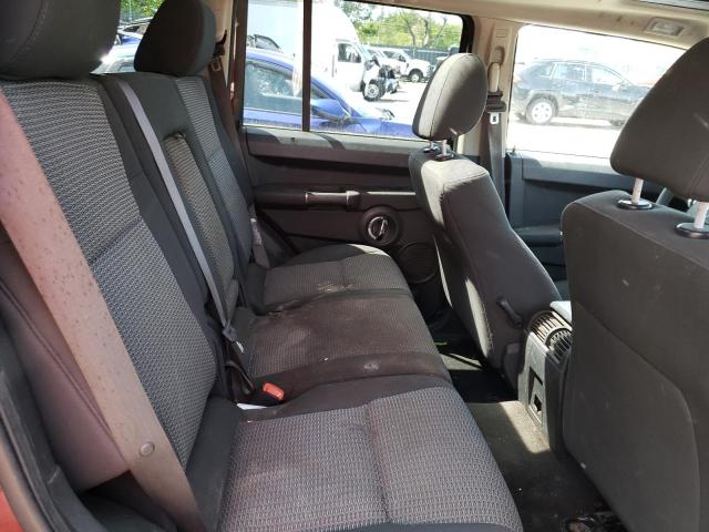 1J8HG48KX9C519122 - 2009 JEEP COMMANDER SPORT წითელი ფოტო 10