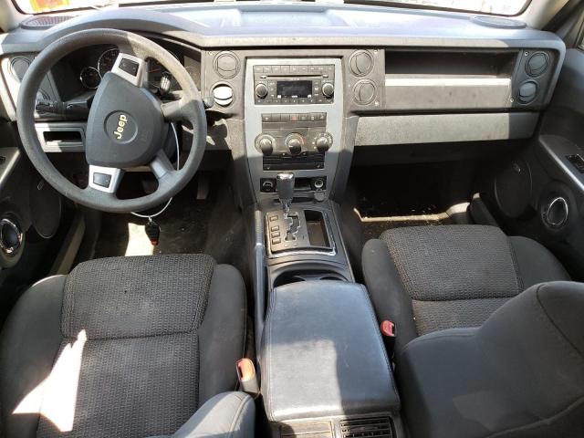 1J8HG48KX9C519122 - 2009 JEEP COMMANDER SPORT წითელი ფოტო 8