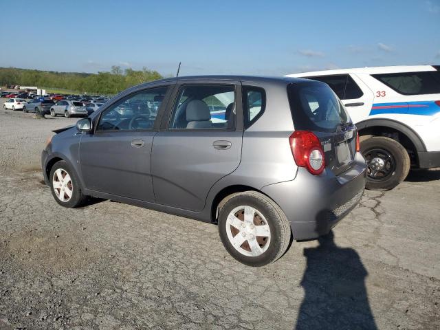 KL1TD66E09B601022 - 2009 CHEVROLET AVEO LS SILVER photo 2