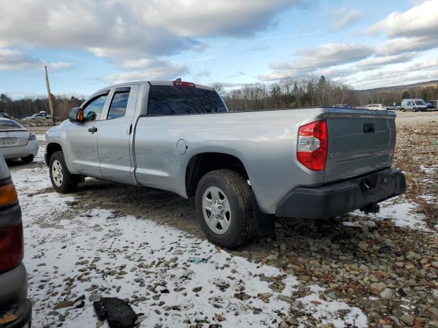 5TFCY5F13MX028519 - 2021 TOYOTA TUNDRA DOUBLE CAB SR/SR5 SILVER photo 2