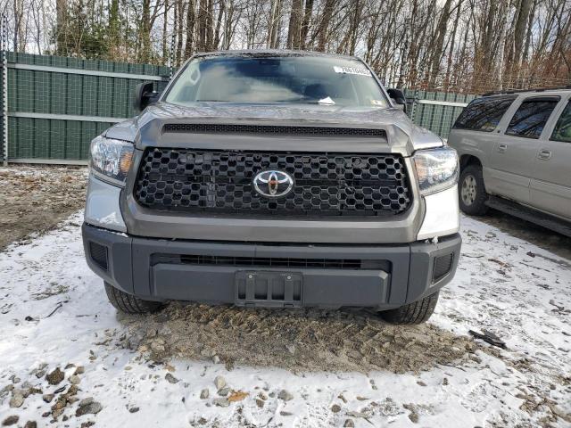 5TFCY5F13MX028519 - 2021 TOYOTA TUNDRA DOUBLE CAB SR/SR5 SILVER photo 5