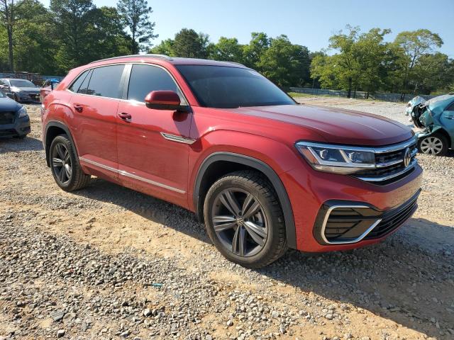 1V2PE2CA6MC229995 - 2021 VOLKSWAGEN ATLAS CROS SE RED photo 4