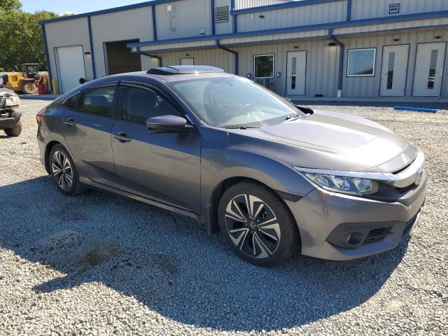 JHMFC1F78JX021262 - 2018 HONDA CIVIC EXL 灰色 照片 4