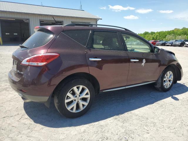 JN8AZ1MW7EW508795 - 2014 NISSAN MURANO S BURGUNDY photo 3