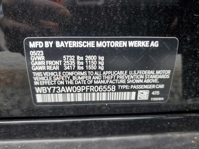 WBY73AW09PFR06558 - 2023 BMW I4 EDRIVE 40 黑色 照片 12