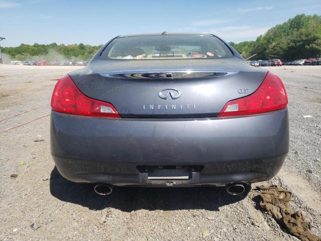 JNKCV64E68M110254 - 2008 INFINITI G37 BASE GRAY photo 6