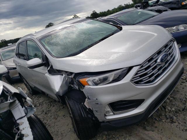 2FMPK3K96KBB59334 - 2019 FORD EDGE TITANIUM SILVER photo 4