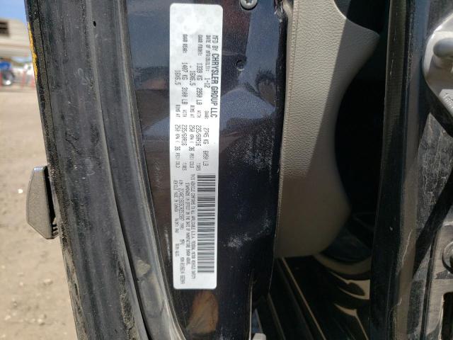 2C4RC1BG5CR251587 - 2012 CHRYSLER TOWN & COU TOURING შავი ფოტო 13