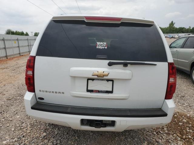 1GNFC16J18J247905 - 2008 CHEVROLET SUBURBAN C1500  LS WHITE photo 6