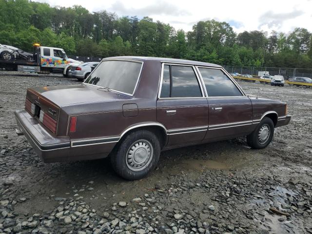 1P3BK46B3BF178570 - 1981 PLYMOUTH RELIANT CUSTOM BROWN photo 3