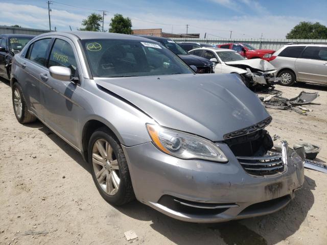 1C3CCBBB4DN578310 - 2013 CHRYSLER 200 TOURING SILVER photo 1