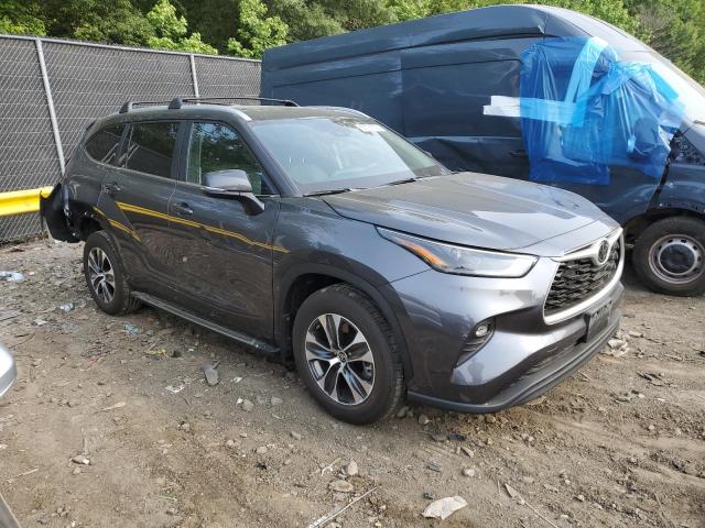 5TDKDRBH5PS023348 - 2023 TOYOTA HIGHLANDER L GRAY photo 4