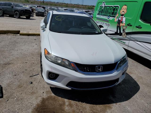 1HGCT1B76EA009938 - 2014 HONDA ACCORD EX WHITE photo 5