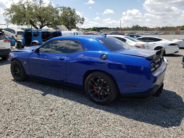 2C3CDZFJ1MH521207 - 2021 DODGE CHALLENGER R/T SCAT PACK BLUE photo 2