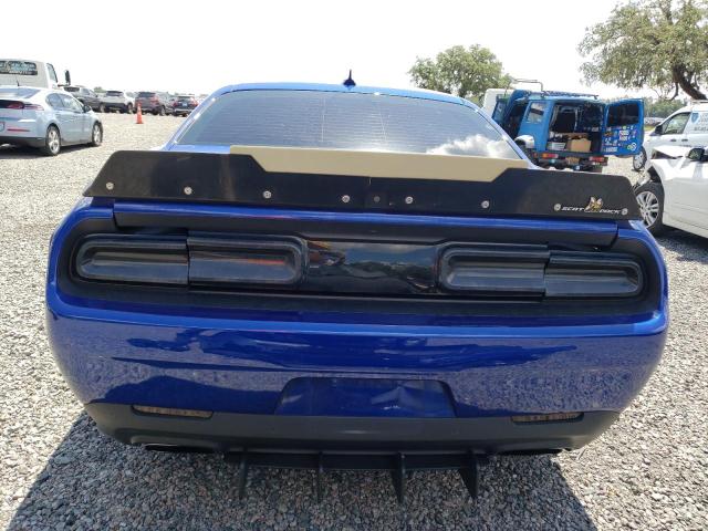 2C3CDZFJ1MH521207 - 2021 DODGE CHALLENGER R/T SCAT PACK BLUE photo 6