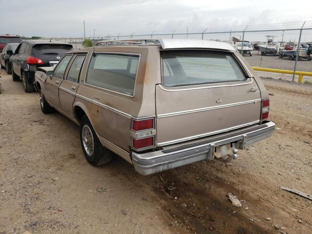 1G1AN35H8EX153853 - 1984 CHEVROLET CAPRICE CLASSIC BROWN photo 3