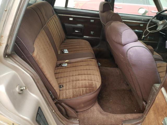 1G1AN35H8EX153853 - 1984 CHEVROLET CAPRICE CLASSIC BROWN photo 6