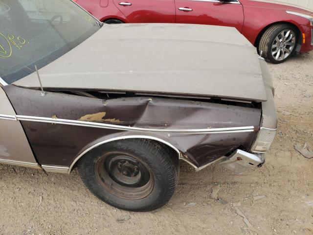 1G1AN35H8EX153853 - 1984 CHEVROLET CAPRICE CLASSIC BROWN photo 9