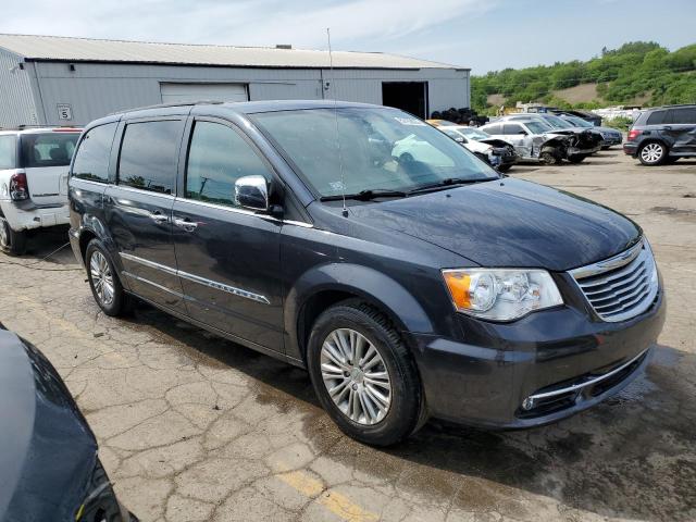 2C4RC1CG7DR614665 - 2013 CHRYSLER TOWN & COU TOURING L BLUE photo 4