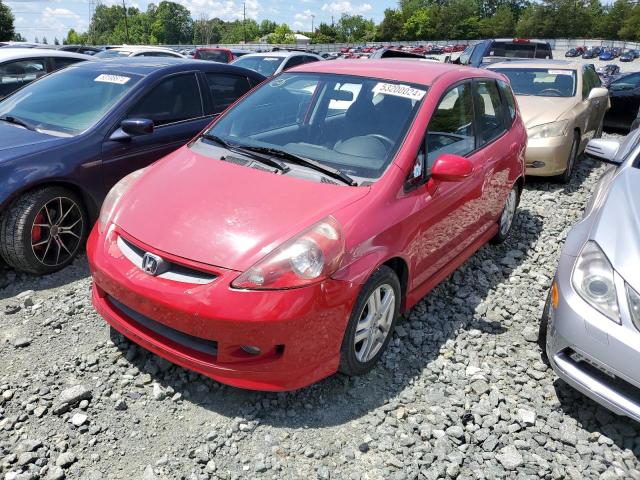JHMGD38627S048464 - 2007 HONDA FIT S 红色 照片 1