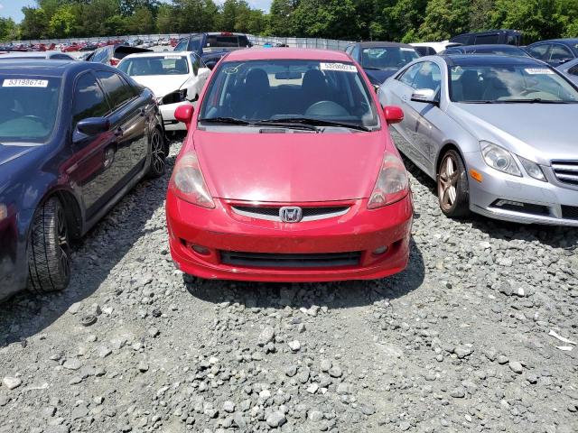 JHMGD38627S048464 - 2007 HONDA FIT S 红色 照片 5