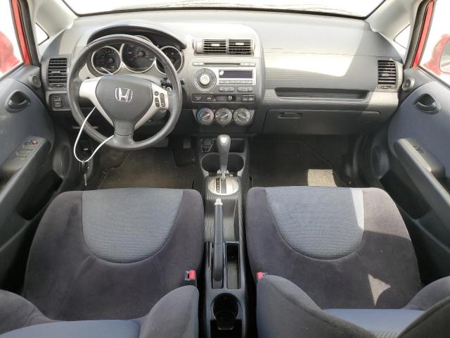 JHMGD38627S048464 - 2007 HONDA FIT S 红色 照片 8
