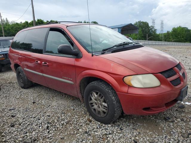 2B4GP44331R297954 - 2001 DODGE GRAND CARA SPORT RED photo 4