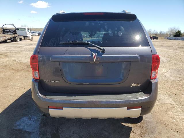 2CKDL33F086340500 - 2008 PONTIAC TORRENT GRAY photo 6