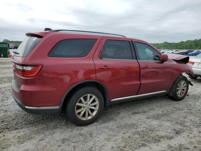 1C4RDHAG0EC980227 - 2014 DODGE DURANGO SXT BURGUNDY photo 3