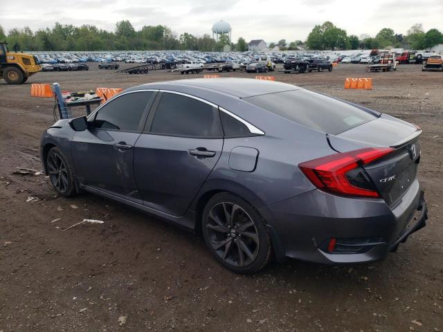 2HGFC2F85LH544862 - 2020 HONDA CIVIC SPORT GRAY photo 2