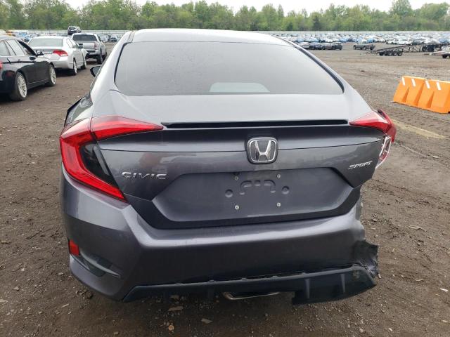 2HGFC2F85LH544862 - 2020 HONDA CIVIC SPORT GRAY photo 6