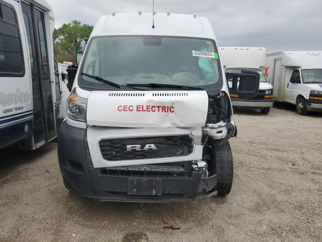 3C6LRVDG6ME545969 - 2021 RAM PROMASTER 2500 HIGH WHITE photo 5