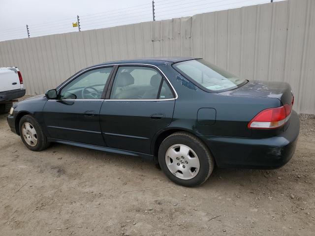 1HGCG16591A056887 - 2001 HONDA ACCORD EX GREEN photo 2