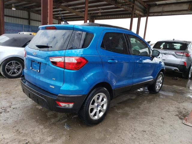 MAJ3P1TEXJC179157 - 2018 FORD ECOSPORT SE Azul foto 3