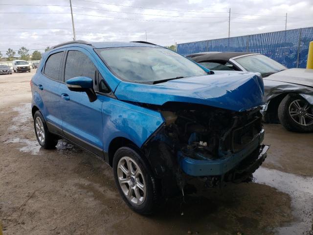 MAJ3P1TEXJC179157 - 2018 FORD ECOSPORT SE Azul foto 4
