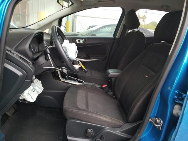 MAJ3P1TEXJC179157 - 2018 FORD ECOSPORT SE Azul foto 7