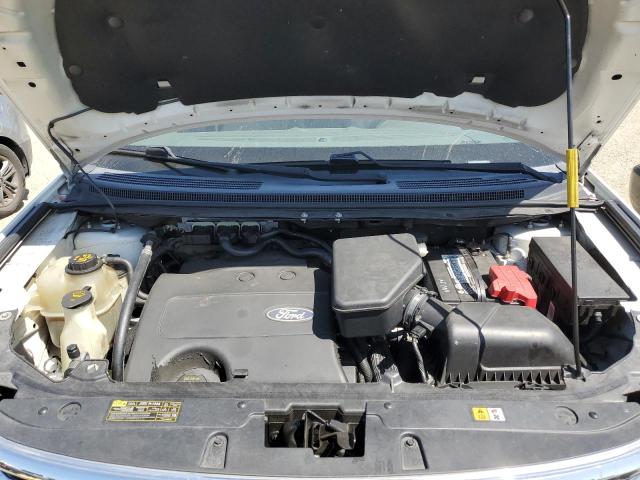 2FMDK3JC9CBA93265 - 2012 FORD EDGE SEL თეთრი ფოტო 12