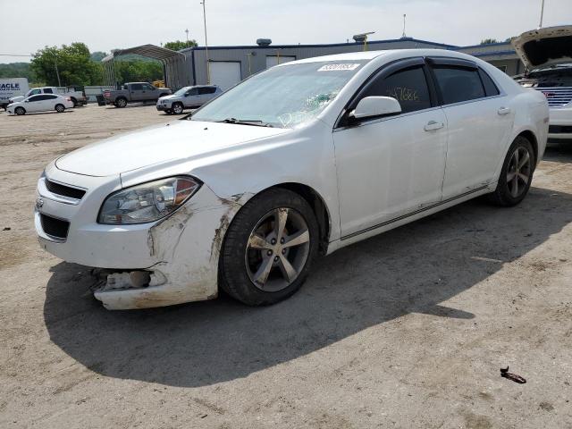 1G1ZC5EU6BF158908 - 2011 CHEVROLET MALIBU 1LT WHITE photo 1