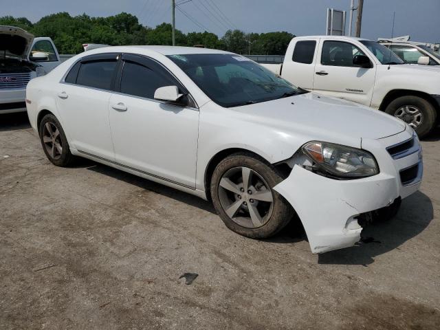 1G1ZC5EU6BF158908 - 2011 CHEVROLET MALIBU 1LT WHITE photo 4
