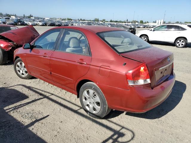 KNAFE122285578113 - 2008 KIA SPECTRA EX RED photo 2