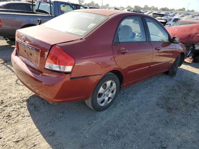 KNAFE122285578113 - 2008 KIA SPECTRA EX RED photo 3